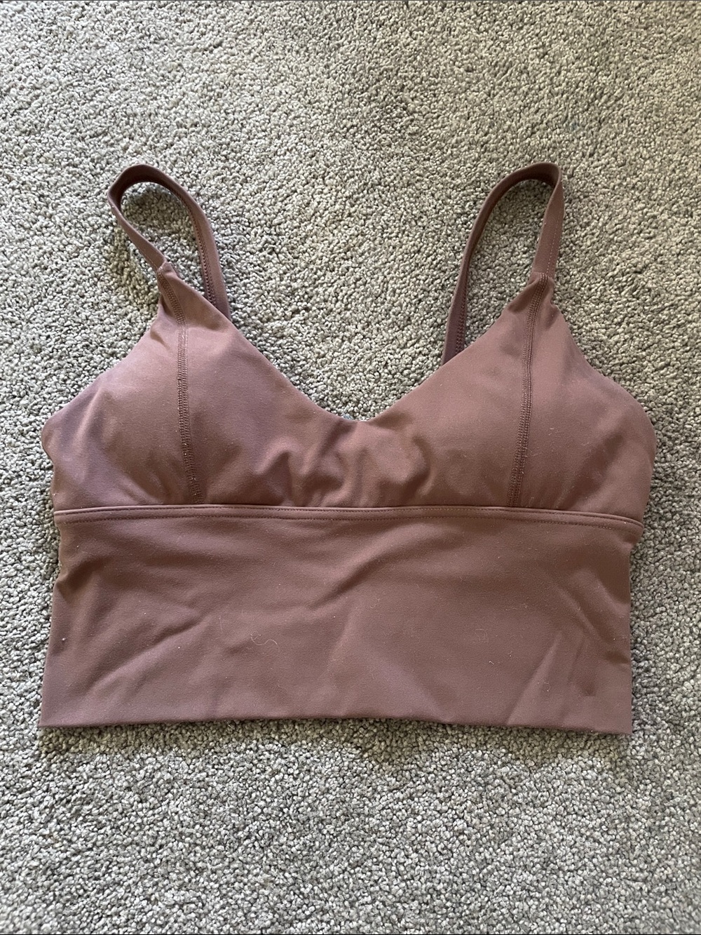 POPFLEX XS brown Women’s Longline Bralette